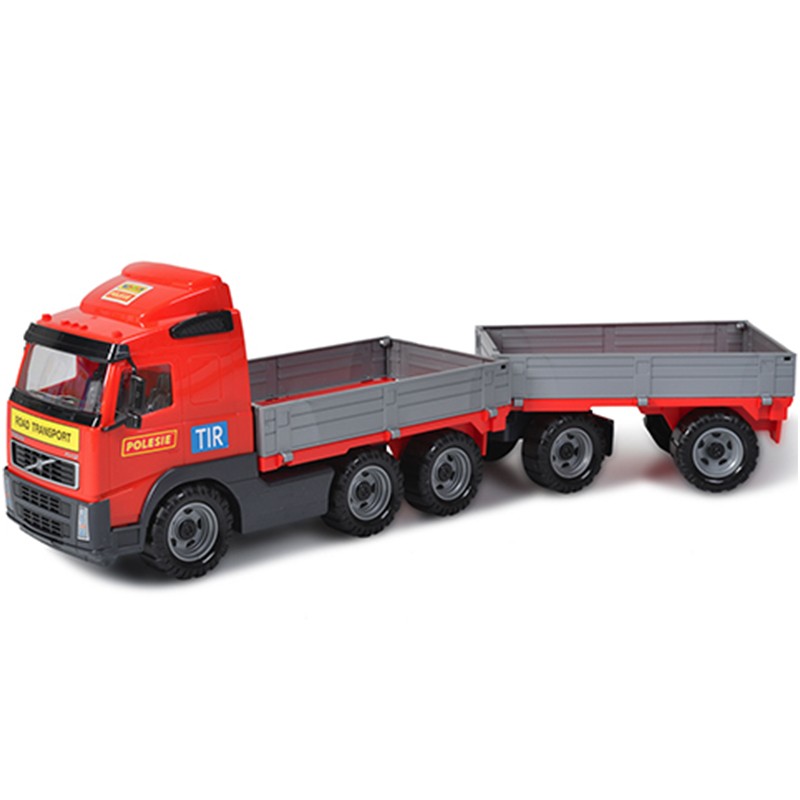 Детски камион с ремарке Polesie Toys Volvo 