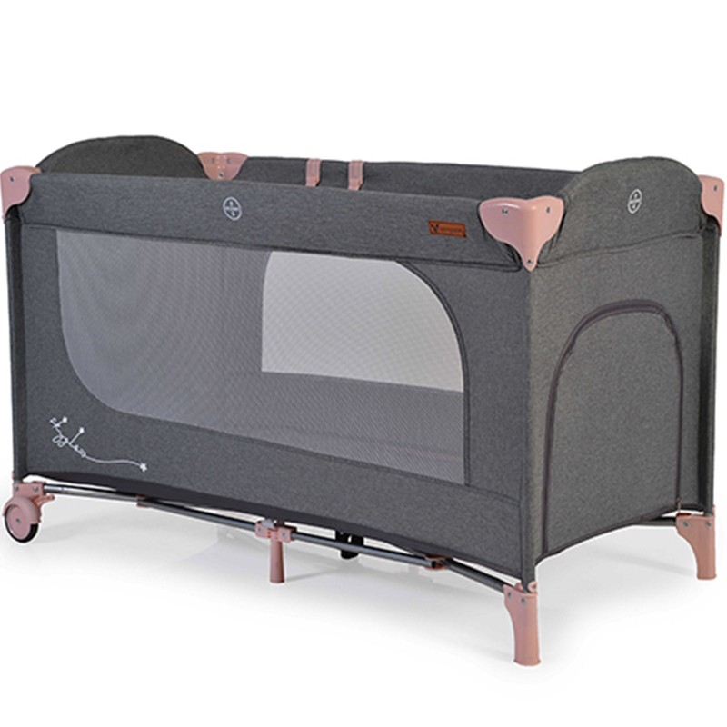 Детска кошара CANGAROO Skyglow 1 розов