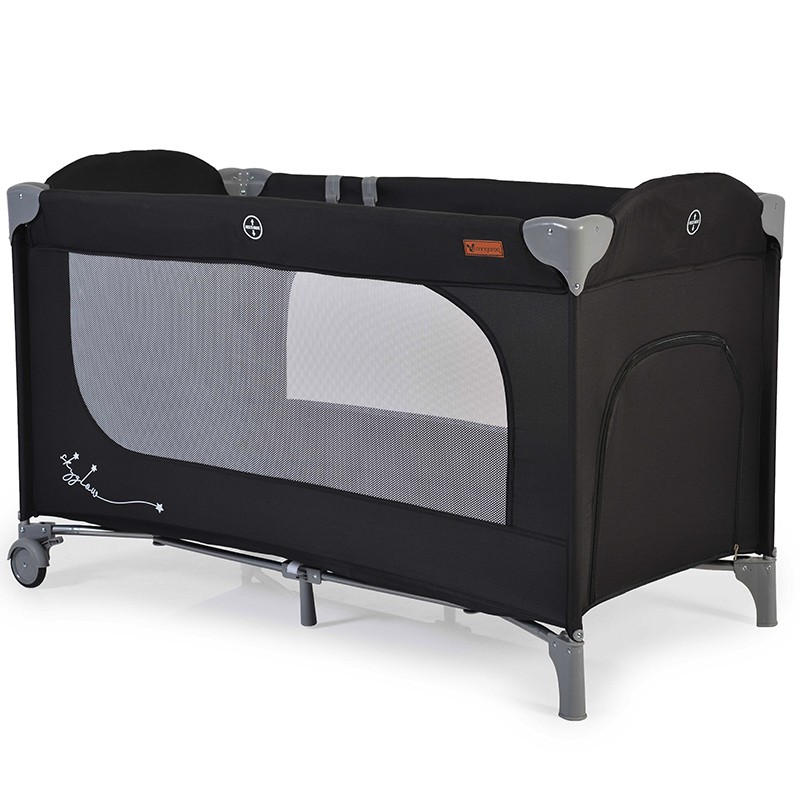 Детска кошара CANGAROO Skyglow 2 черен