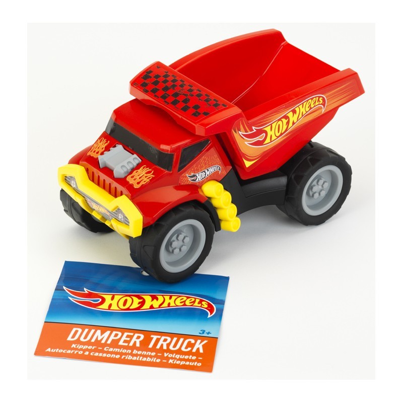 Детски самосвал Hot Wheels - червен