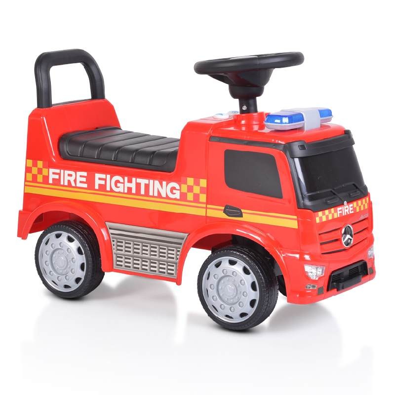 Детска кола за бутане с крака MERCEDES-BENZ ANTOS FIRE 