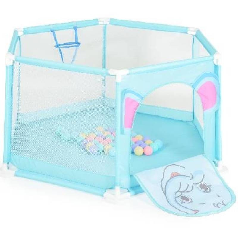 Кошара за игра 146 cm с 50 топки blue - 7062B