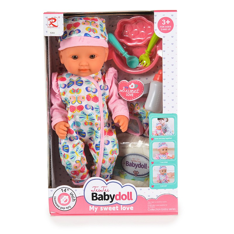 36 cm Кукла с аксесоари Pink 6283